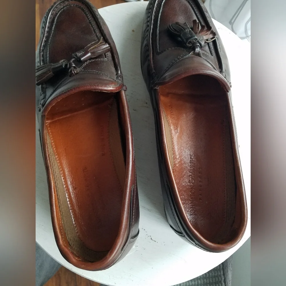 Johnston & Murphy Passport Loafers Brown Size 9M